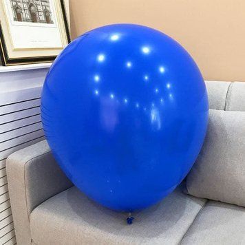 Шар латекс Гигант 36" 90 см Пастель Синий 999838389648 фото